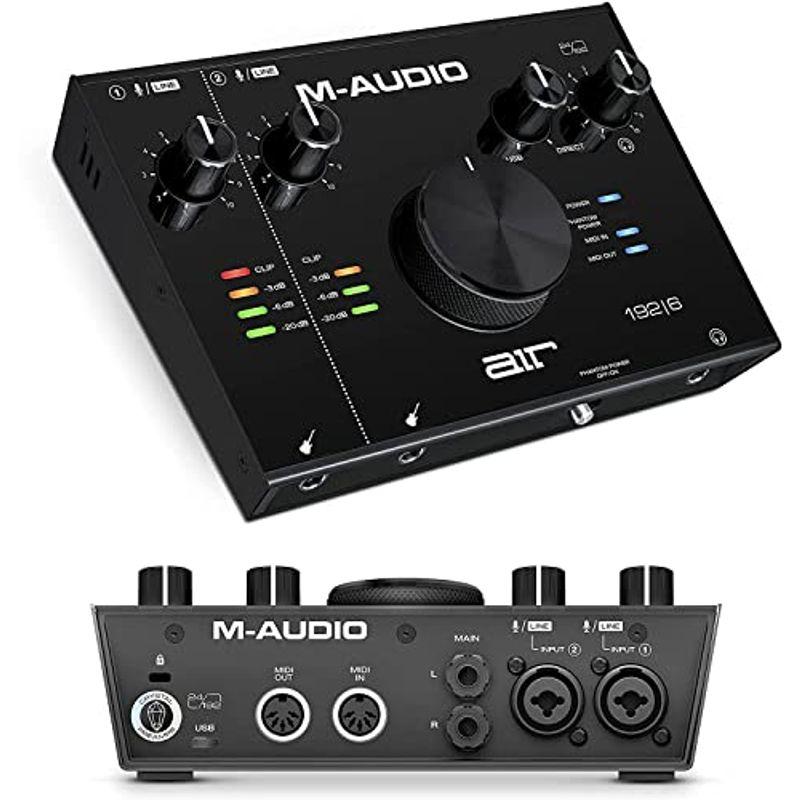 M-Audio USB USB-C オーディオインターフェース 2イン 2アウトMIDI 音楽制作ソフト付 低ノイズ ハイレゾ音源 宅録 D