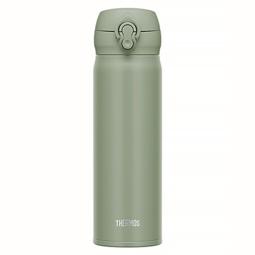 THERMOS 膳魔師 真空斷熱保溫瓶 JNL-506 超輕量設計 可拆卸飲口座 改良式彈蓋設計  綠色  500ml  1個