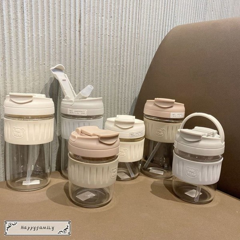 透明 保冷 こぼれない 冷水筒 コップ ストロー タンブラー おしゃれ 蓋付き カップ ストロータンブラー マイボトル ストロー付き 洗いやすい 通販 Lineポイント最大0 5 Get Lineショッピング