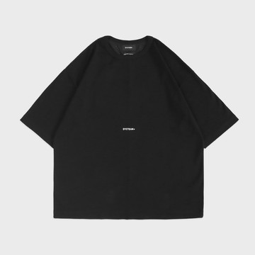 DYCTEAM - 立體LOGO落肩TEE (black)