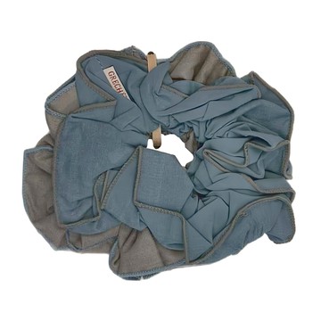 Grech&Co Set 2個 布料髮圈  海水藍