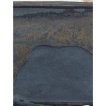 歙硯龍尾硯石材料簡約田園風中式茶盤石板家用茶海手工雕刻茶臺