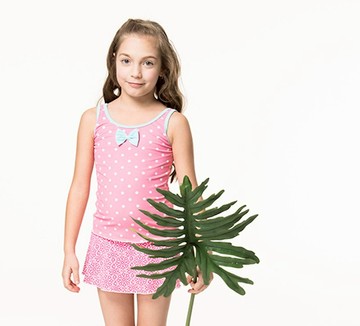 MIT 女童二件式泳裝