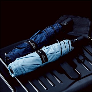 AZPAC聯名款 極輕完全遮光自動傘 Heatblock VERYKAL Navy海軍藍