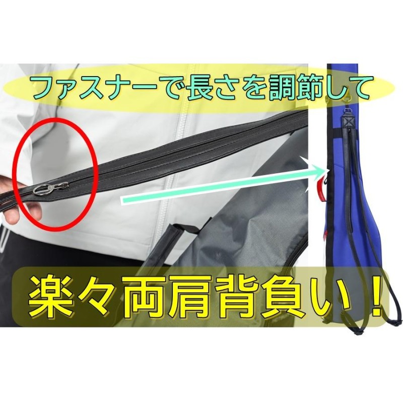 ゴルファーの為の２つの新機能と質感ソフトゴルフクラブケース