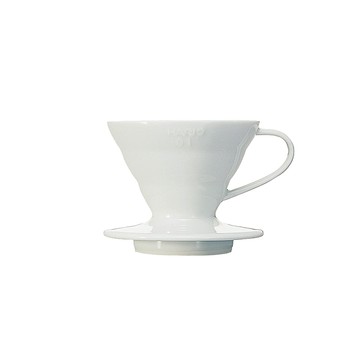HARIO V60白色01磁石濾杯 VDCR-01-W 1-2杯份