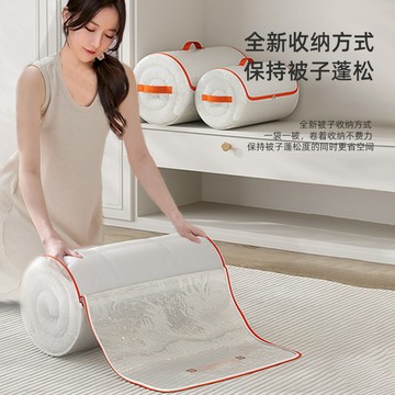 圓筒狀PVC衣物被子收納袋防水防潮可壓縮新款衣服被子收納神器 小紅書同款