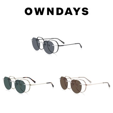 OWNDAYS SNAP系列磁吸式兩用 金屬光學鏡框 SNP1025X-5S