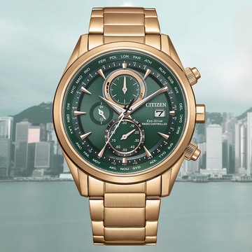 CITIZEN 星辰 GENTS 光動能 電波對時 計時男錶 AT8263-87X