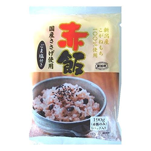 たかの 赤飯 ごま塩付 190g×10個