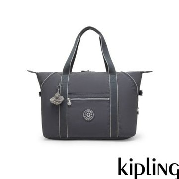 Kipling 月光灰拉桿旅行袋-ART M