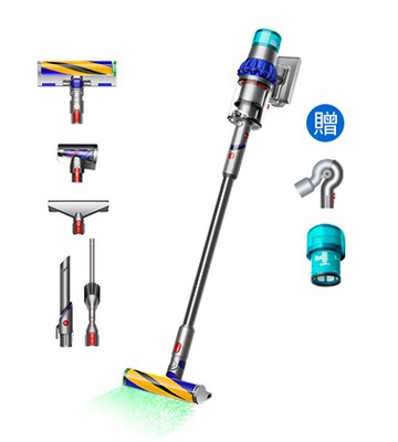 領券再折【狂降七千送三豪禮】Dyson V15 Detect™ Fluffy 智慧無線吸塵器
