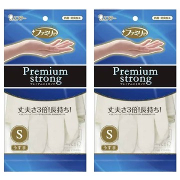 ST 雞仔牌 極上強韌手套-薄型 NBR橡膠材質 內側抗菌防臭處理  白色  小(S)  2包