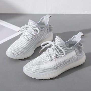 女鞋新款2025年爆款時尚休閑運動鞋百搭透氣椰子鞋春季網面跑步鞋