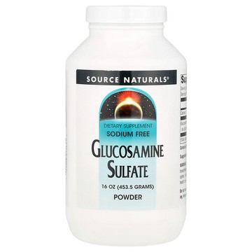 Source Naturals, 硫酸氨基葡萄糖，無鈉，16 盎司（453.5 克）