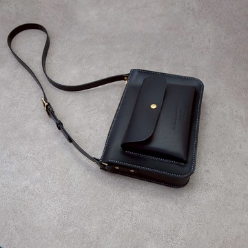 方型側背包 斜背包 手縫製作 手機包 斜背包 小包