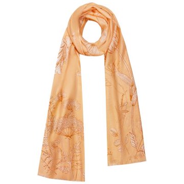 【LONDEE龍笛】法式花卉羊毛圍巾