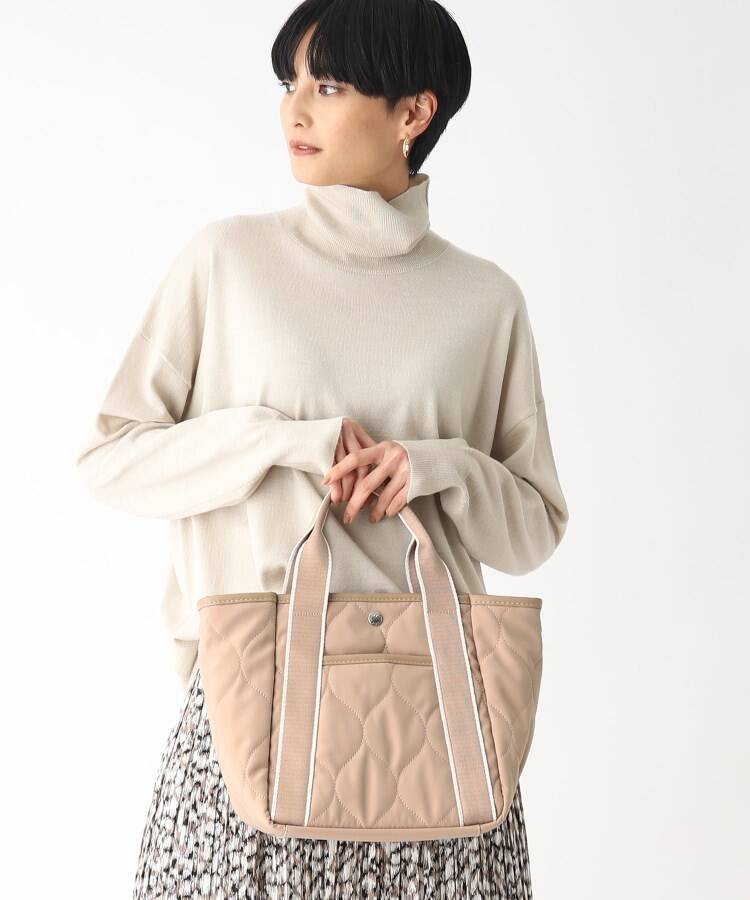 ほぼ未使用、超美品】OPAQUE.CLIP キルティングコート ブラック
