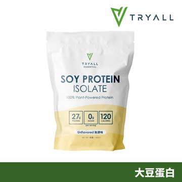 [台灣 Tryall] 分離大豆蛋白 (1kg/袋)