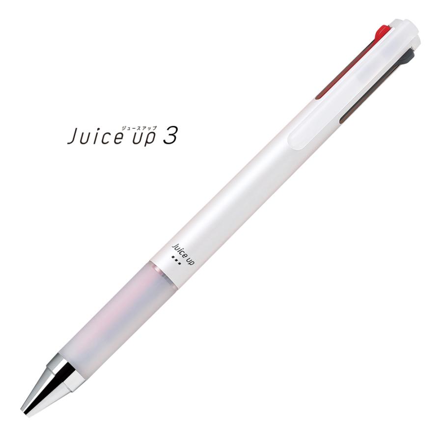 PILOT 多色ボールペン ジュースアップ3 0.4mm ホワイト LKJP-50S4-W