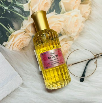 以色列 SABON 綠玫瑰護膚美髮油 100ml 保養頭髮與肌膚 雙效合一｜全店$199免運