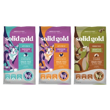 solid gold 素力高無穀成貓5.44kg 貓飼料(貓糧/貓食)