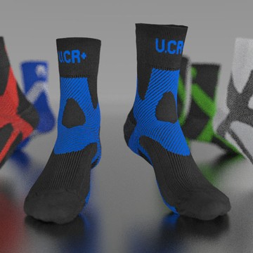 【U.CR+】阿基里斯六代機能襪