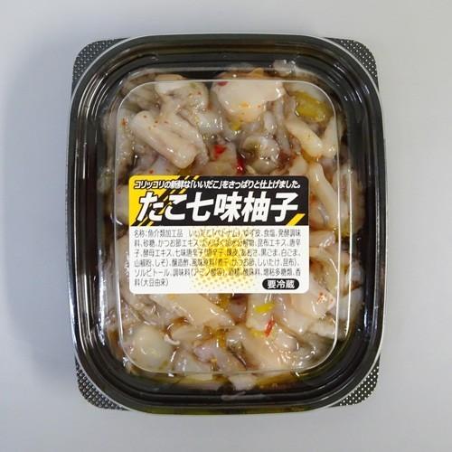 とれとれ厳選　たこ七味柚子　110g　クール冷蔵便