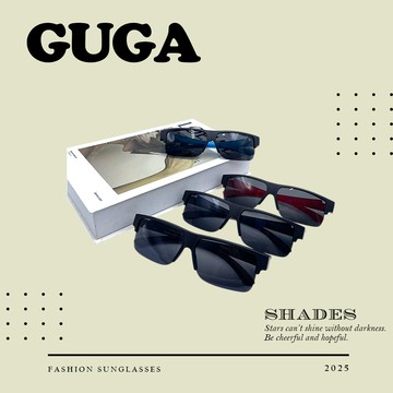 【GUGA】偏光套鏡 方框 套鏡 墨鏡 太陽眼鏡 套式墨鏡 戶外活動釣魚開車騎車皆可配戴 J1323