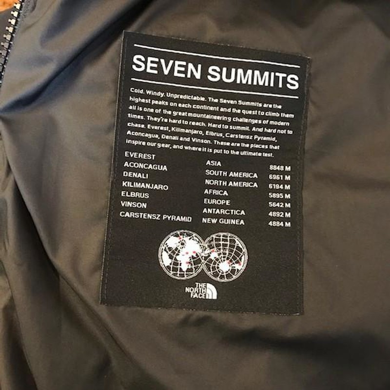 THE NORTH FACE 7SE HIMALAYAN PARKA GTX YELLOW 7 SEVEN SUMMITS GORE