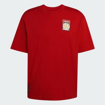 Adidas 愛迪達 Flag Gfx Ss T KC7914 男 T恤 運動上衣 休閒短袖 紅 亞版 純棉