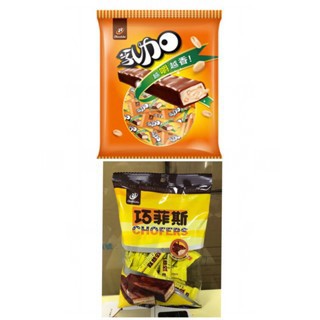 《省錢叔叔二館》宏亞迷你條巧克力袋裝 77乳加 七七乳加 迷你乳加 迷你巧菲斯牛奶巧克力 迷你巧菲斯濃可可 迷你新貴派
