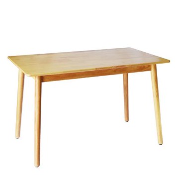 Comfort House 橡膠實木120*60cm餐桌 書桌  寫字桌 原木  餐桌  櫥房  嫁妝