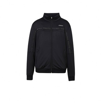 FILA 男機能排汗透氣外套-黑色 1JKZ-5306-BK