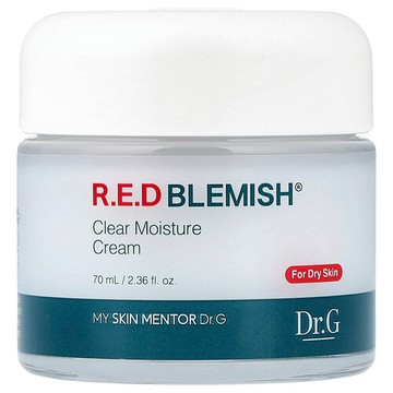Dr. G, R.E.D Blemish®，清透保濕霜，適合乾燥皮膚，2.36 液量盎司（70 毫升）