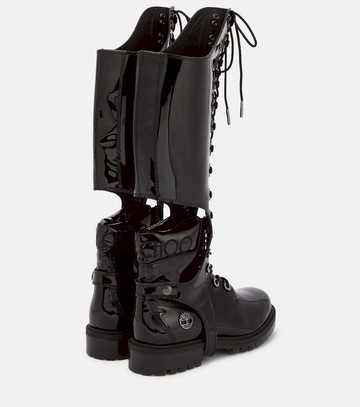Jimmy Choo x Timberland convertible patent leather boots