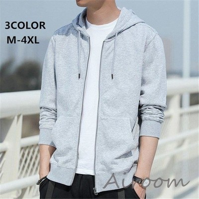 パーカー メンズ フード付き トレーナー トップス 秋 無地 ジャケット アウター メンズパーカー 通販 Lineポイント最大get Lineショッピング
