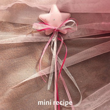 韓國 Mini Recipe 糖果粉星星造型魔法棒