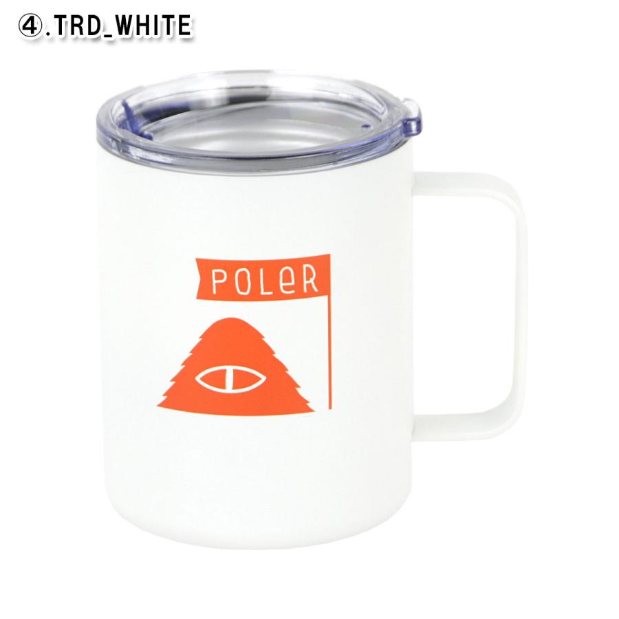 ポーラー マグカップ 正規販売店 POLER アウトドア キャンプマグカップ 蓋つき INSULATED MUG