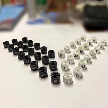 熱賣免運❤️‹尺碼標›熱賣 數字尺碼扣 衣架 號碼牌 1-50 和1-100黑色白色