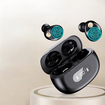 原初者新款藍牙耳機超長續航降噪入耳式重低音防水迷你小巧無延遲