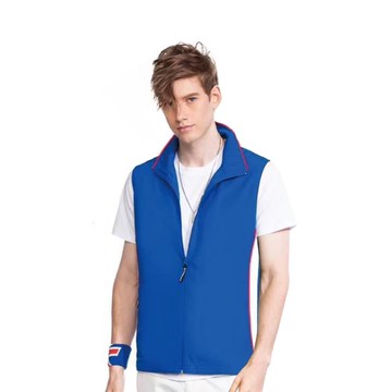 Sunrise反光透氣網裡背心寶藍-11013