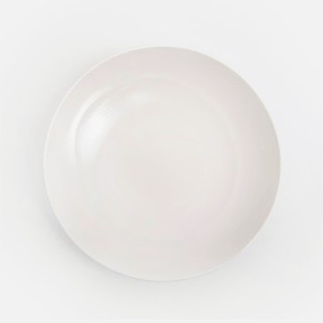查莉強化瓷湯盤22.7cm 萬象白