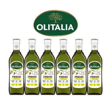 【廠商直送】Olitalia奧利塔高溫專用葵花油禮盒組750ml-6入