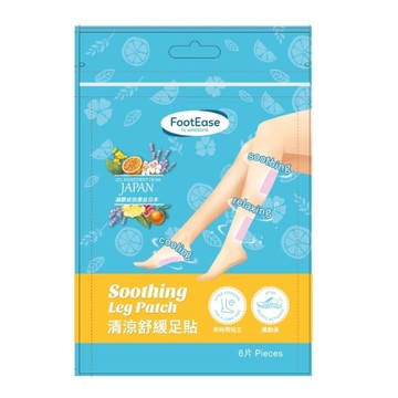 屈臣氏 清涼舒緩足貼6入(New)