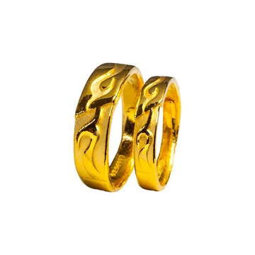Jove gold JoveGold 默契黃金成對戒指
