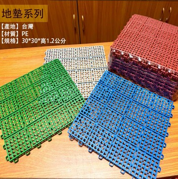 台灣製造 TM1 組合 地墊 一片 塑膠 浴室墊 防水墊 止滑墊 防滑 寵物 防滑板 組合墊 排水板