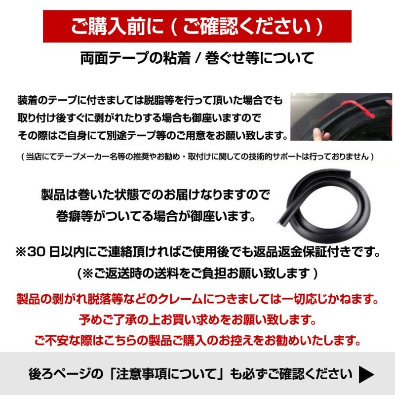 オーバーフェンダー 汎用 モール 車 ワイド + 15mm カバー ハミタイ 対策 ツライチ 全長 約1.5m フェンダー エッジ モール |  LINEショッピング