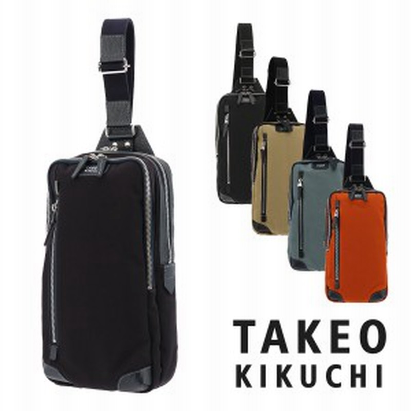 レビューを書いてポイント 5 タケオキクチ ボディバッグ オリオン 2層 ナイロン レザー メンズ Takeo Kikuchi ワンショル 通販 Lineポイント最大1 0 Get Lineショッピング