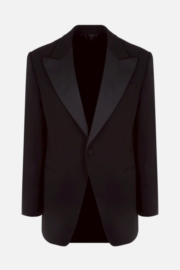 FERRAGAMO wool single-breasted tuxedo jacket Man
